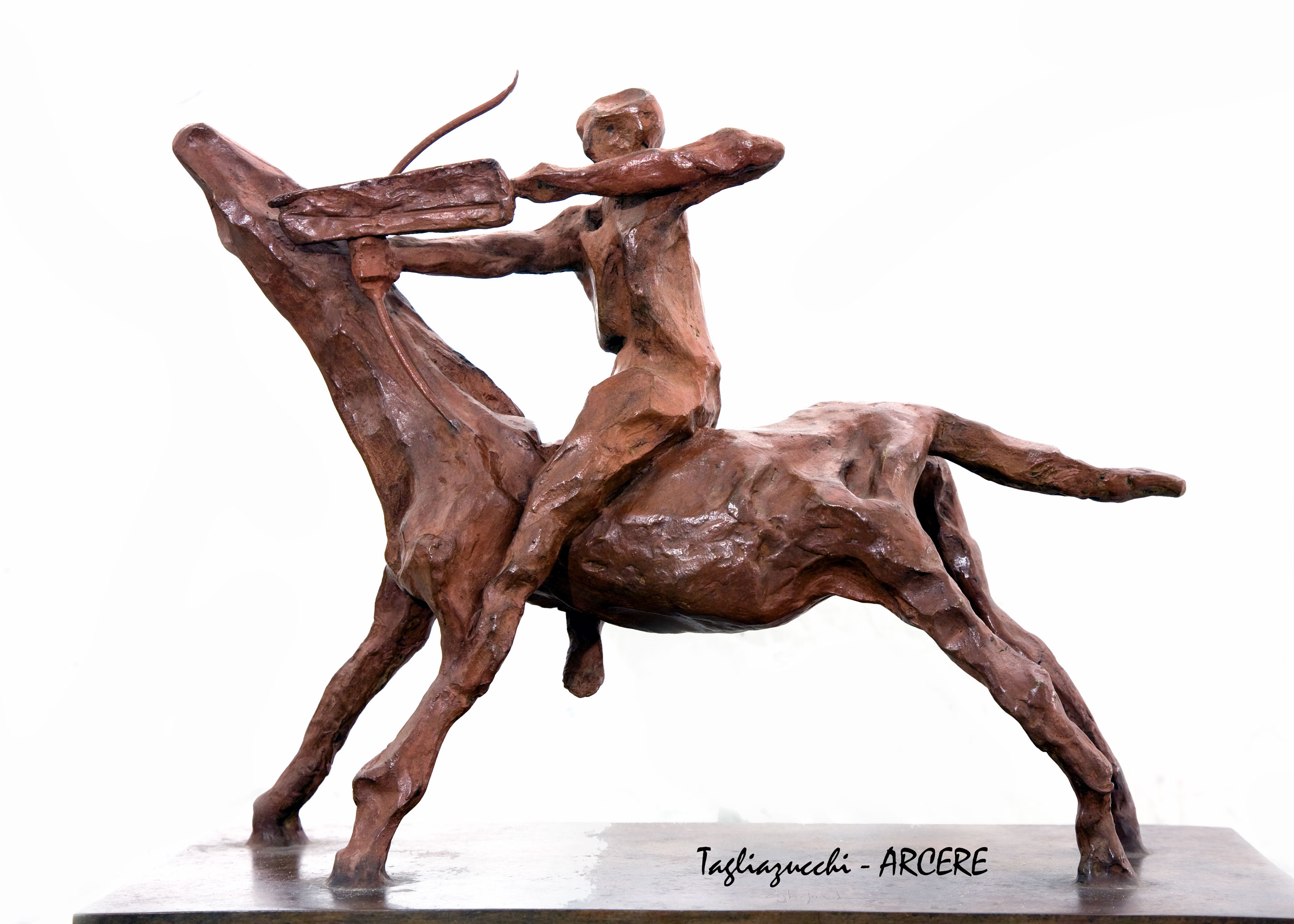 Arciere, scultura di Roberto Tagliazucchi