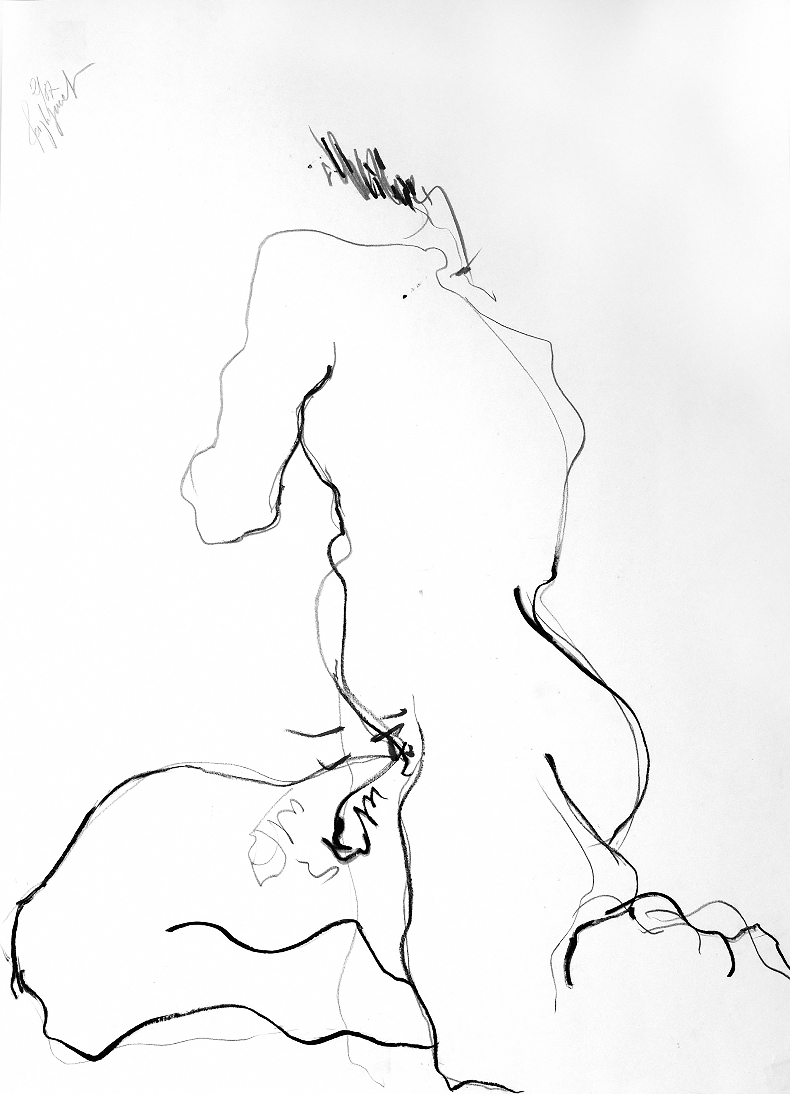 Drawings and sculpture